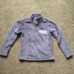 Patagonia purple women’s pullover (size S)